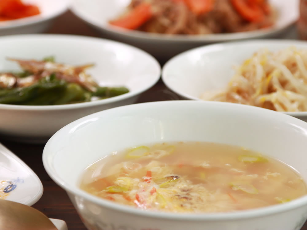 女将がつくる本格韓国料理